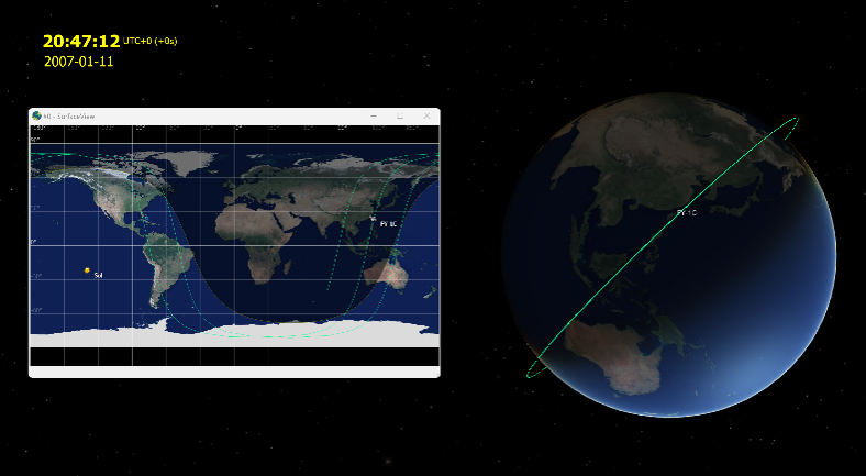 Réseau de capteurs et surveillance spatiale